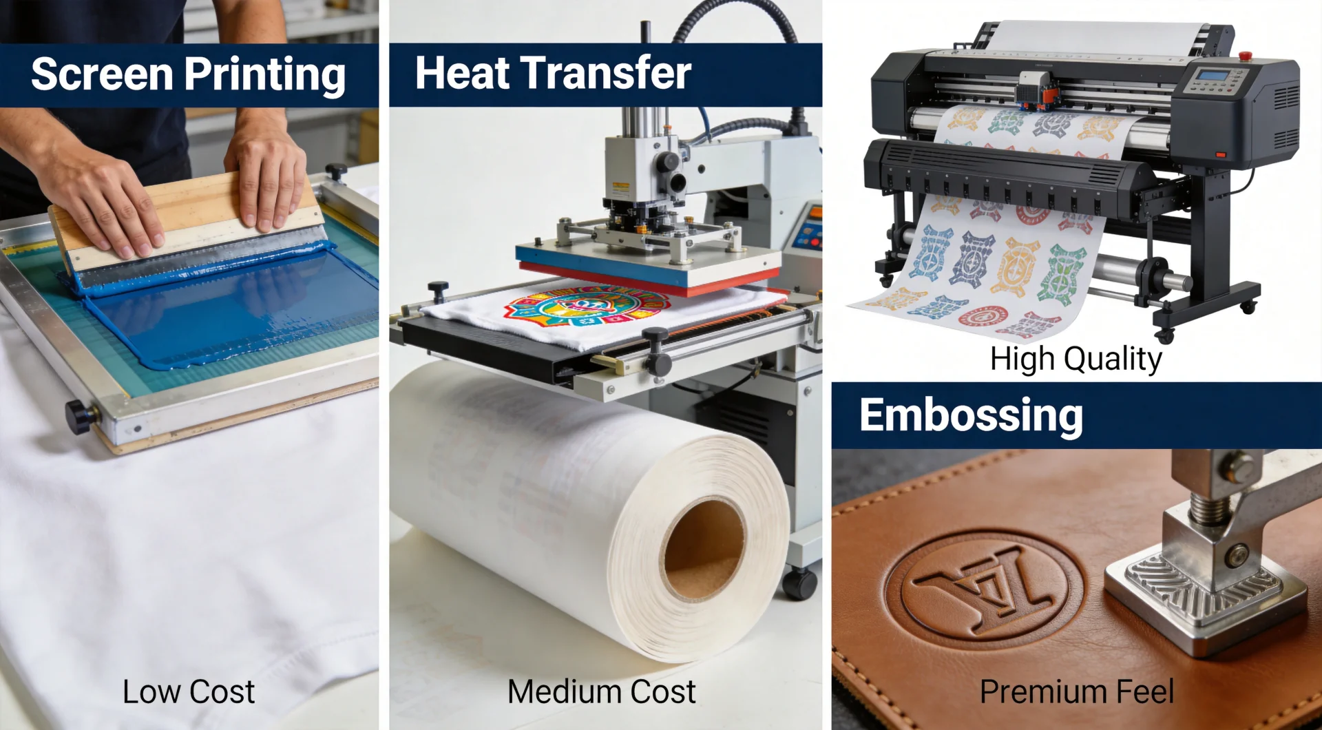 Custom Printing Methods for Waterproof Backpacks - Screen Printing, Heat Transfer, Digital Printing, Rubber Logo