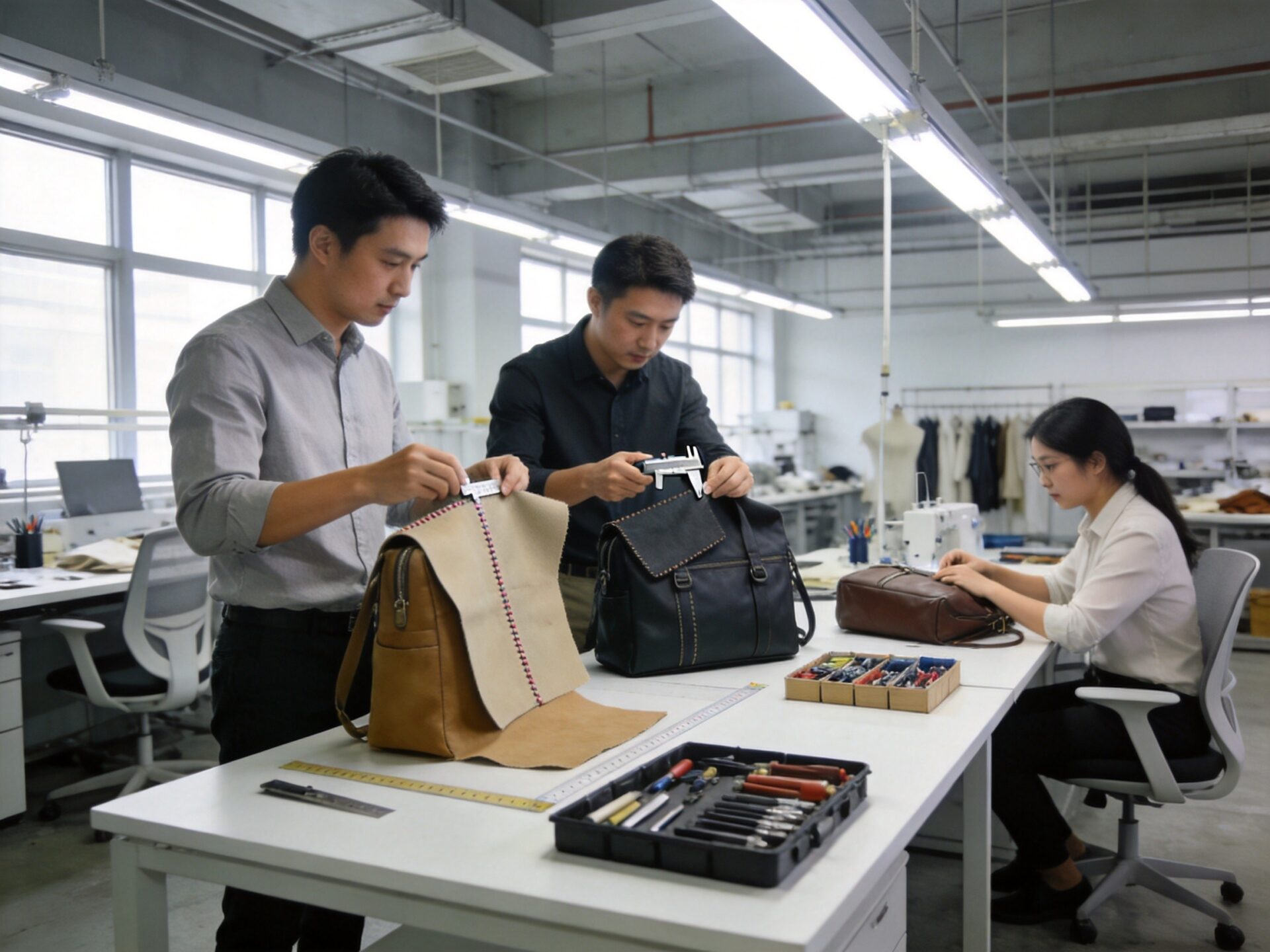 Factory quoting process for custom backpack orders
