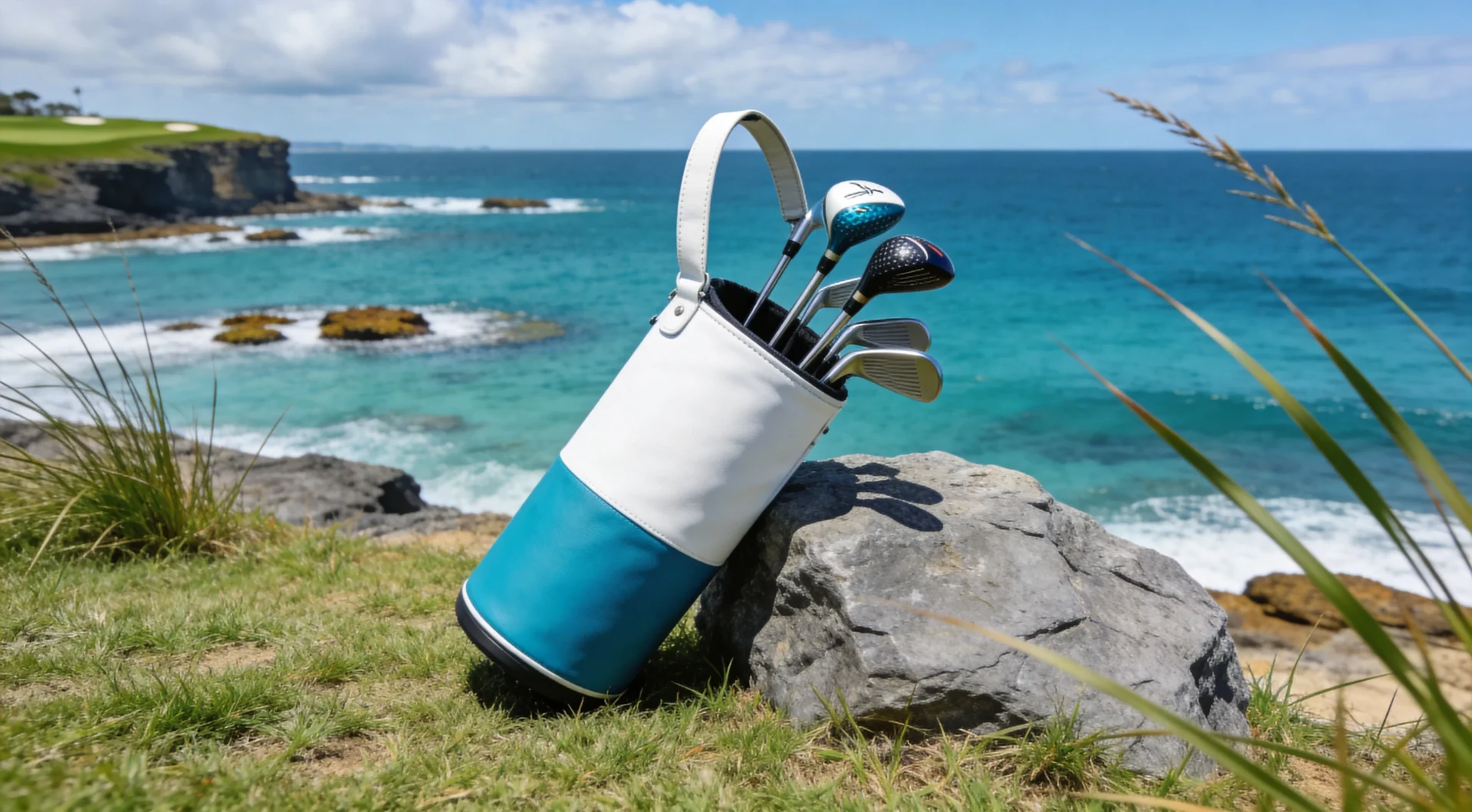 Coastal sunday golf bag for casual social play in Australia