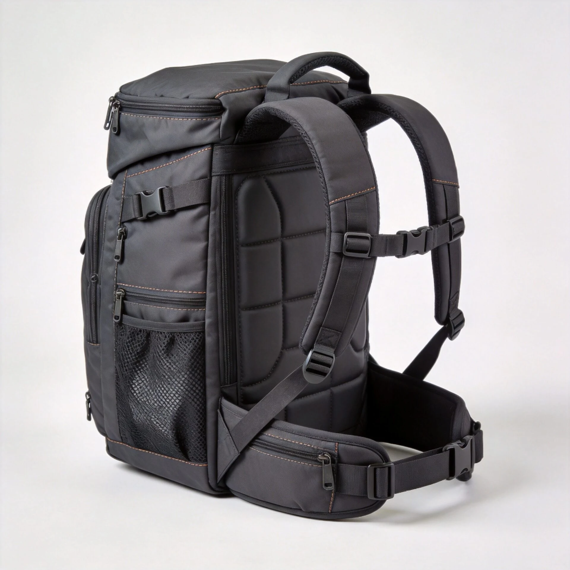 custom backpack cooler side structure ergonomic straps compartments an