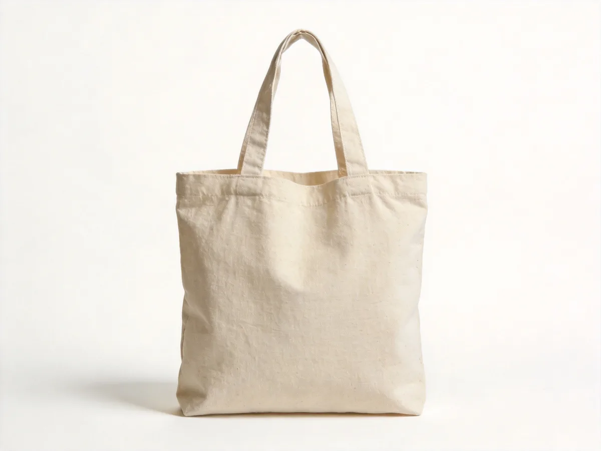 custom canvas fashion tote bag with print from a fashion bag factory