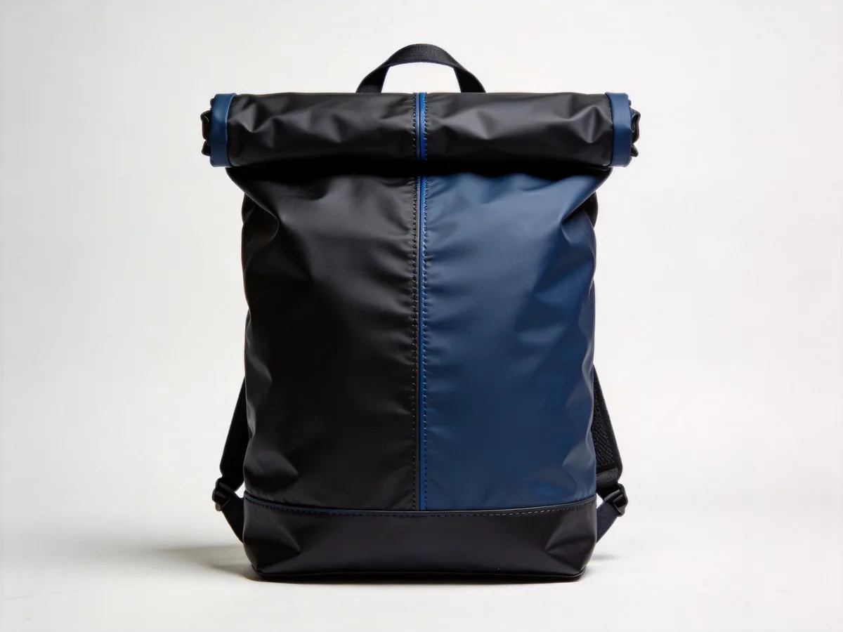 custom laptop backpack with padded sleeve from a laptop bag factory