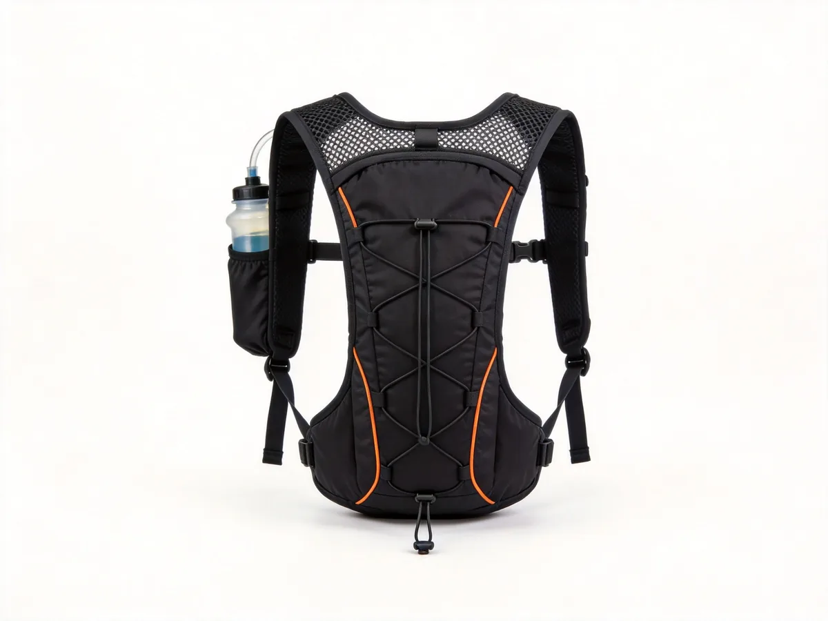 custom hydration running backpack with breathable back panel from a custom running bag manufacturer