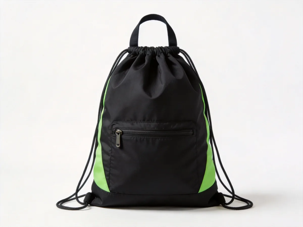 custom drawstring runner bag from a running bag factory