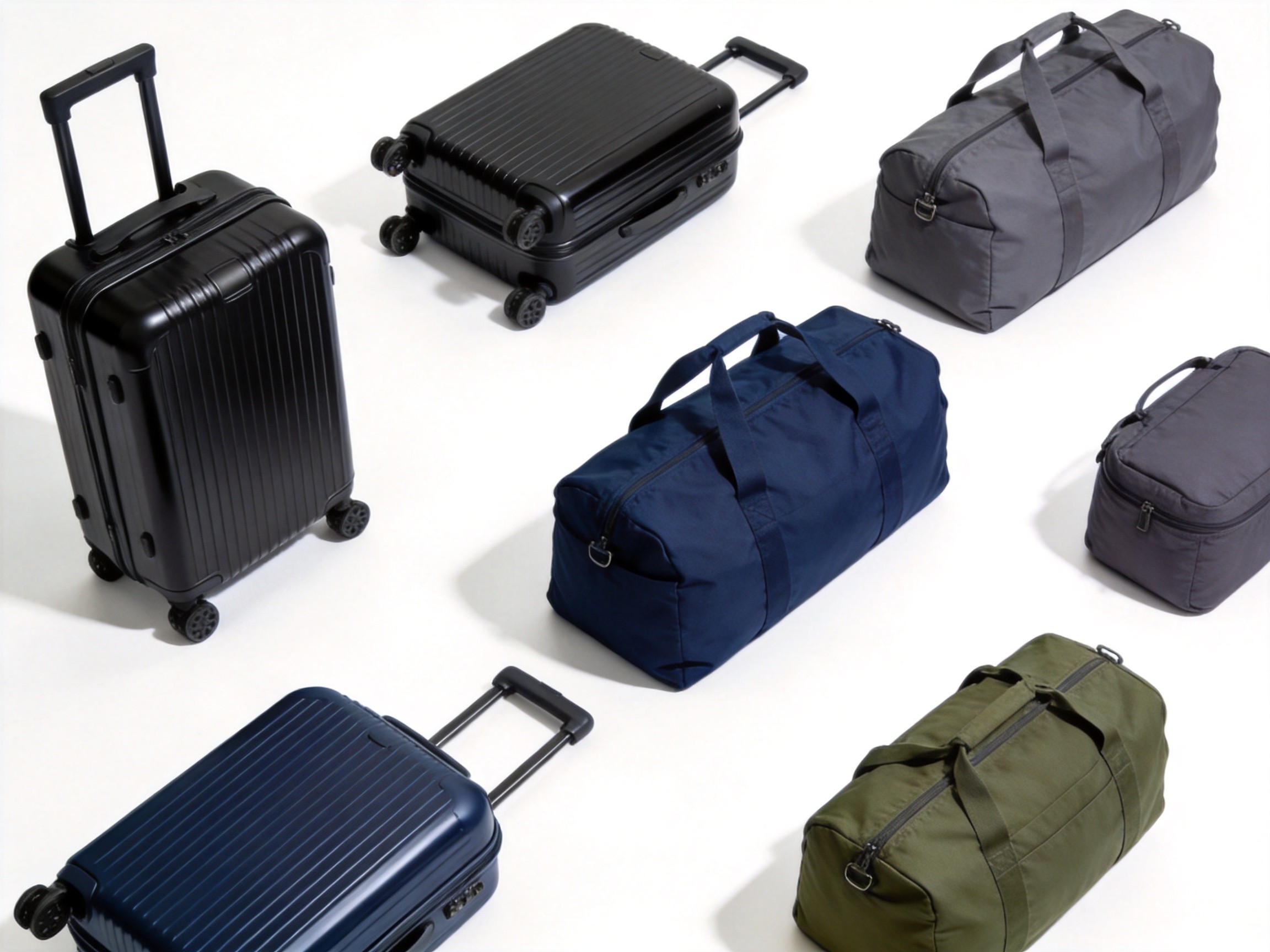 custom suitcase collection from a suitcase manufacturer including hardshell softside spinner and carry-on luggage