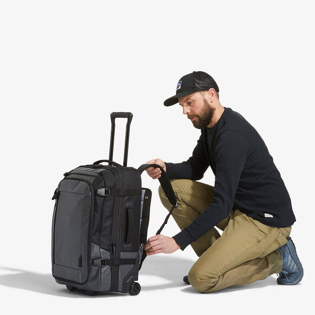 Luxon Rolling Travel Backpack