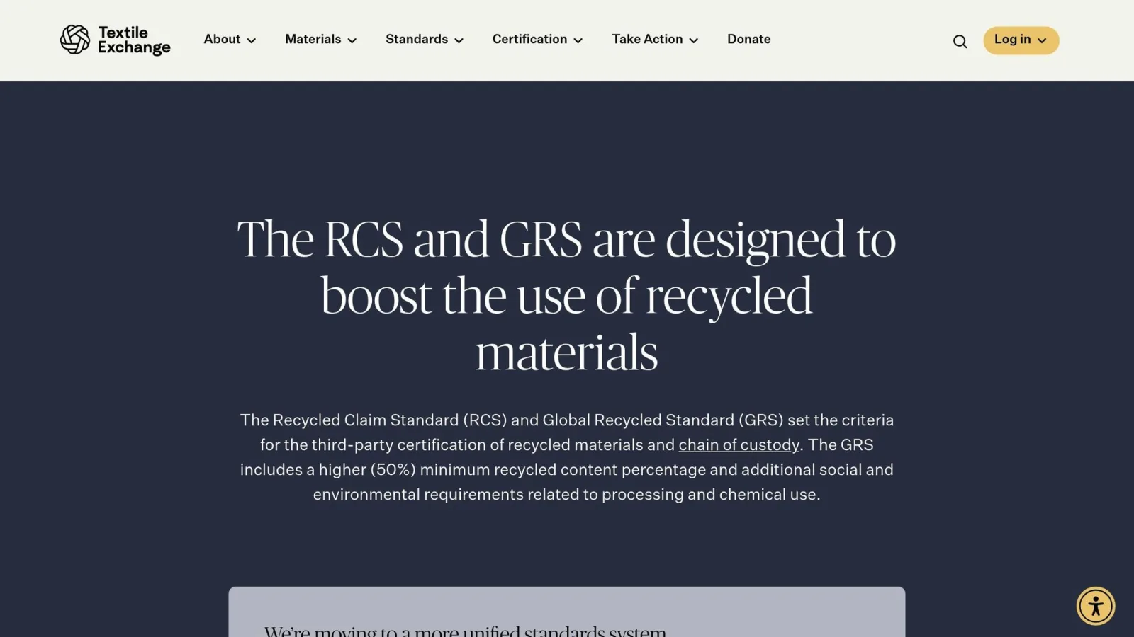Global Recycled Standard