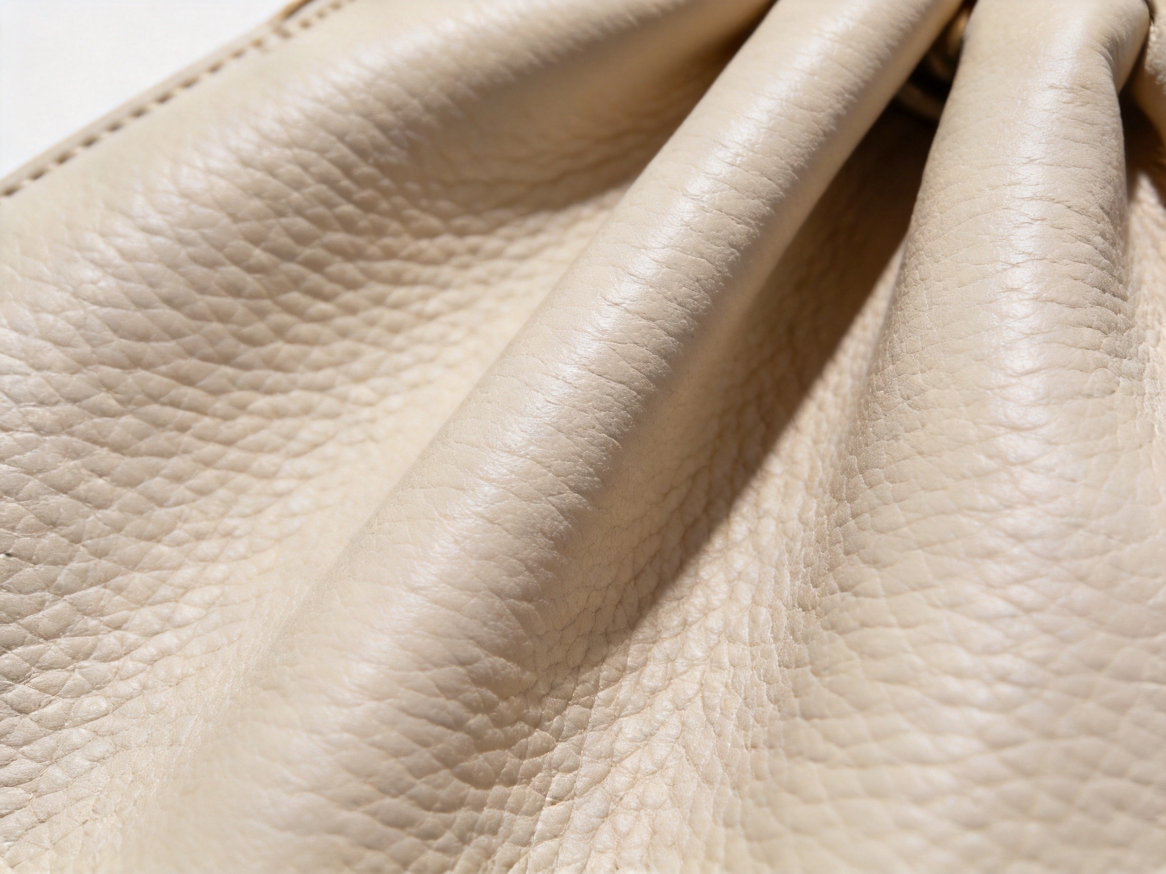 Goat leather texture with fine tight smooth grain surface