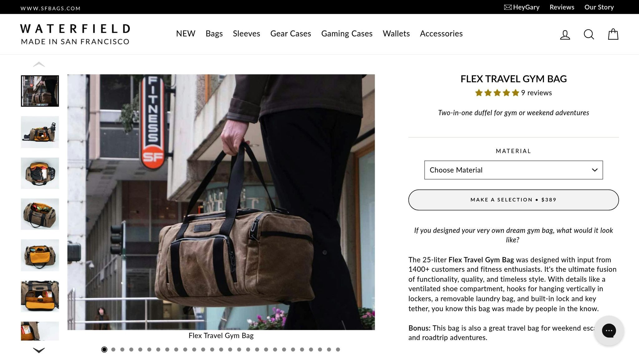 Flex Gym Bag